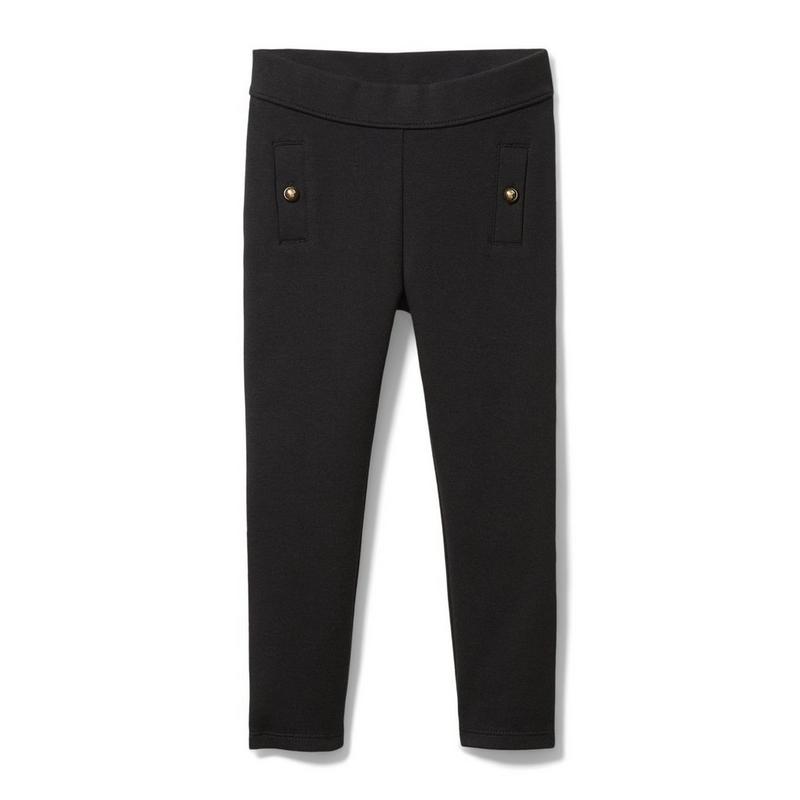 Button Ponte Pant - Janie And Jack